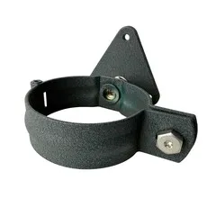 Prefa Aluminium scharnierbeugelset M10 80 mm - P.10 antraciet - set met montage-opties (Prefa)