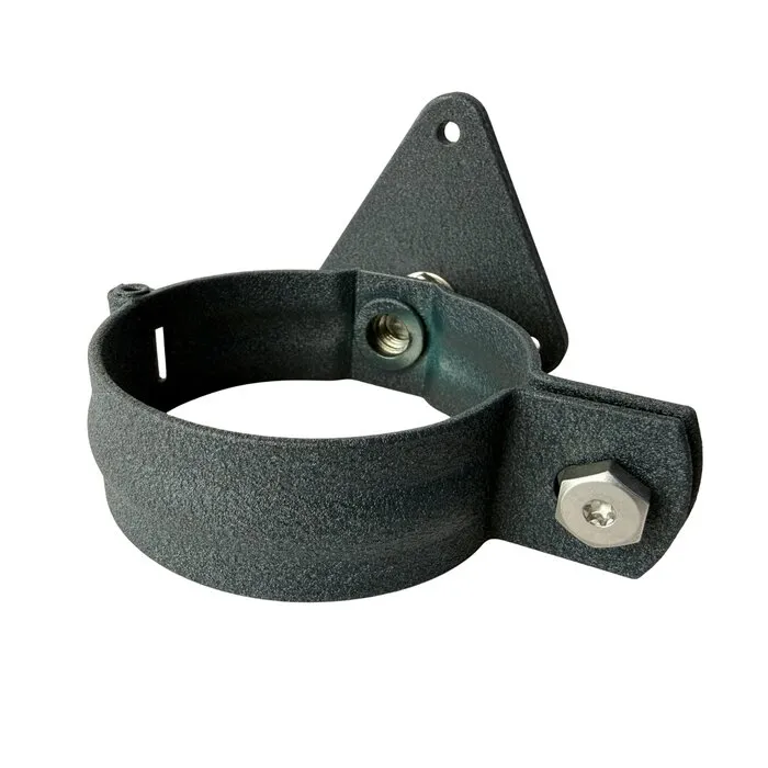 Prefa Scharnierbeugel aluminium SET M10 80 mm - antraciet