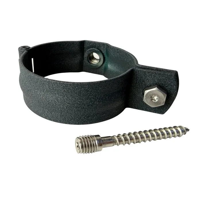 Prefa Scharnierbeugel aluminium SET M10 80 mm - antraciet