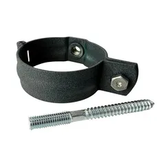Prefa Aluminium scharnierbeugelset M10 80 mm - P.10 antraciet - set met montage-opties (Prefa)