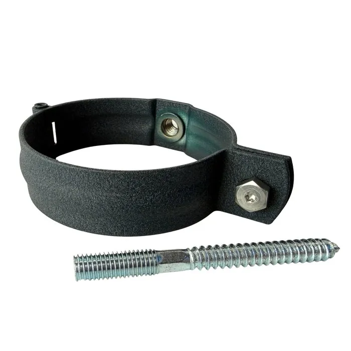 Prefa Scharnierbeugel aluminium SET M10 100 mm - antraciet