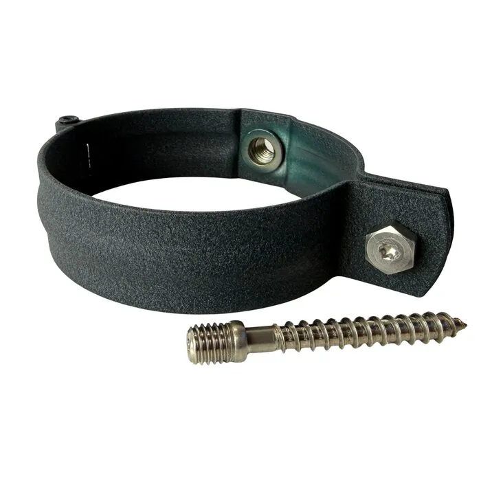 Prefa Scharnierbeugel aluminium SET M10 100 mm - antraciet