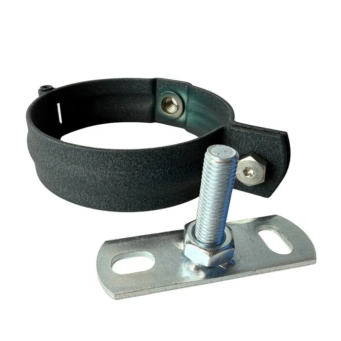 Prefa Scharnierbeugel aluminium SET M10 100 mm - P.10 antraciet