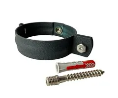 Prefa Scharnierbeugel aluminium SET M10 100 mm - P.10 antraciet