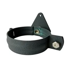 Prefa Aluminium scharnierbeugelset M10 100 mm rond - P.10 antraciet (Prefa)