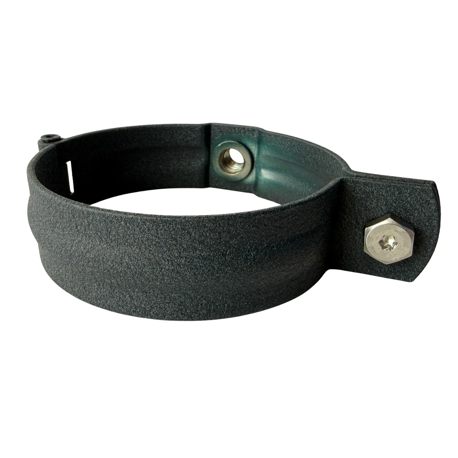 Prefa Aluminium scharnierbeugelset M10 100 mm rond - P.10 antraciet (Prefa)