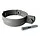Aluminium scharnierbeugelset M10 100 mm - patinagrijs zinklook - set met montage-opties (Prefa)