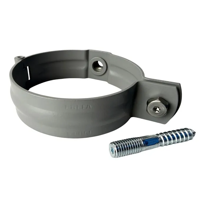 Prefa Scharnierbeugel aluminium SET M10 100mm – patinagrijs