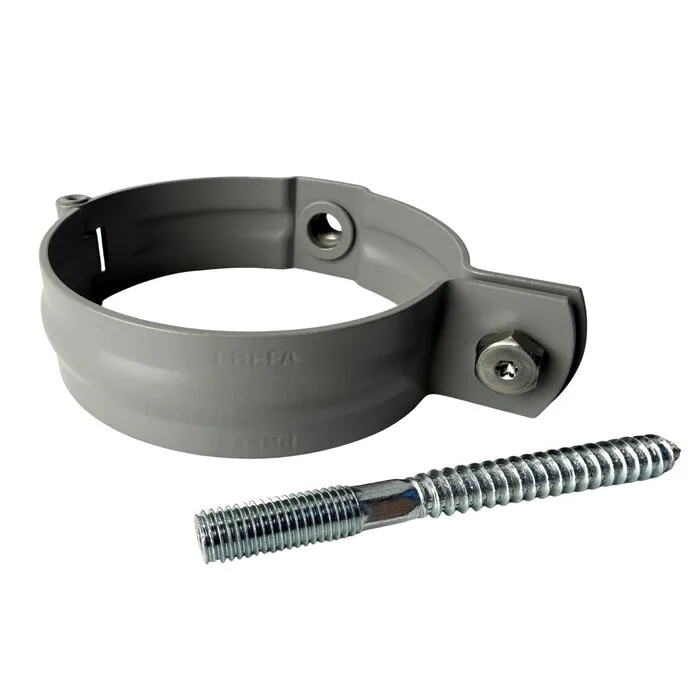 Prefa Scharnierbeugel aluminium SET M10 100mm – patinagrijs