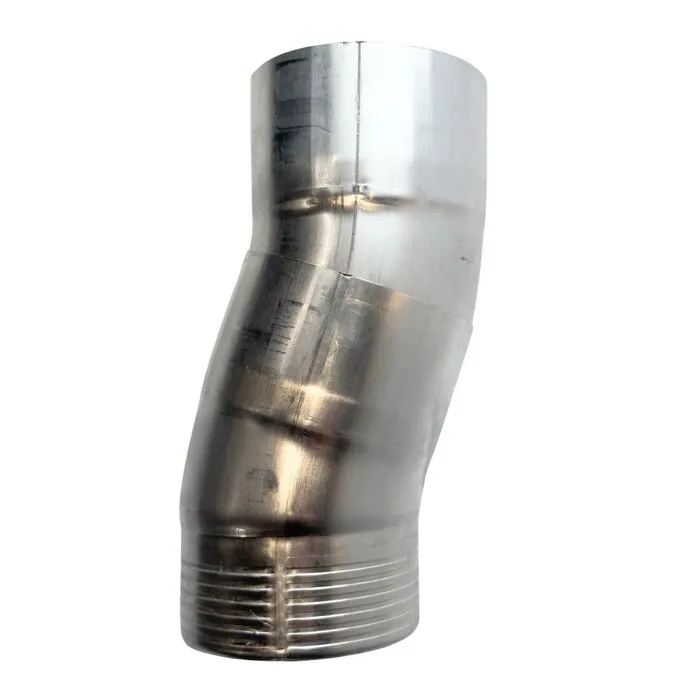 Bocht zink 80mm 20gr (verjongd-spie)