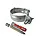 Gegalvaniseerde ondereind beugelset 80 mm M10 - set met montage-opties