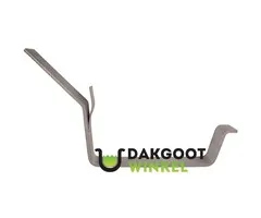 Nedzink 45 graden beugel B44 6 mm dik