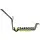 Gegalvaniseerde 45 graden beugel bakgoot B44 - 6 mm dik, lip/klang (NedZink)