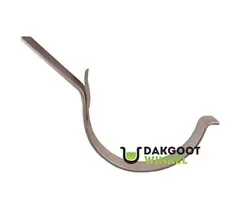 Nedzink 45 graden beugel M44 - 6 mm dik