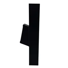 Aluminium bladafscheider 80x80mm - Ral-9005 fijnstructuur