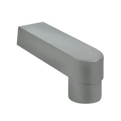 Jarola Stadsuitloop PVC 80mm 60x80mm 251mm - RAL7037
