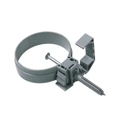 Jarola Hwa beugel KPA pvc met onderblok en slagplug 80 mm