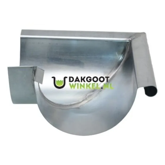 Nedzink Buitenhoek mastgoot M37. 90 graden. zink