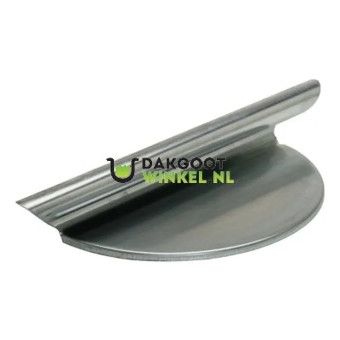 Nedzink Kopschot mastgoot M44 met kraal. links & rechts te monteren