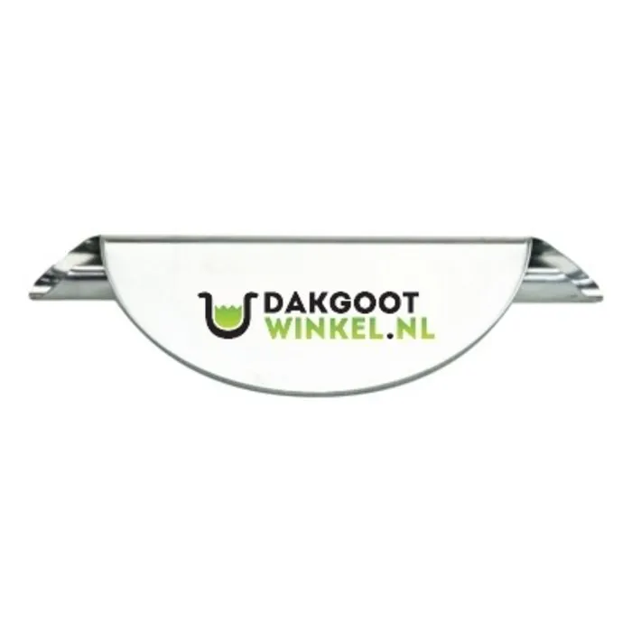 Nedzink Kopschot mastgoot M44 met kraal. links & rechts te monteren