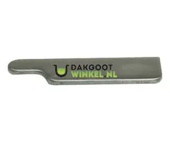 Dakgoot ook zonder solderen