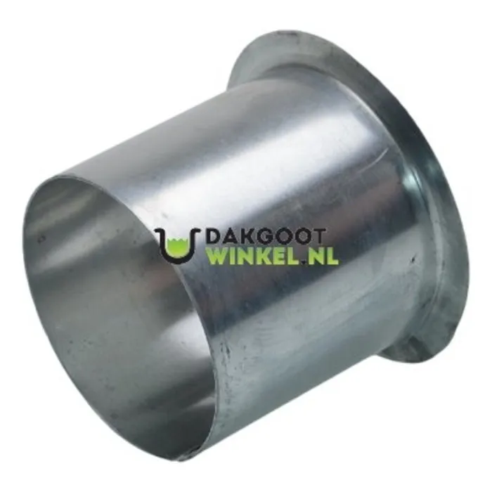 Nedzink Zinken tapeind vlak 80 mm (76mm uitwendig) standaard (NedZink)