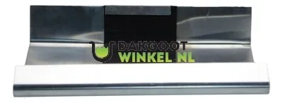 Rheinzink Zinken expansiestuk bakgoot B30 - compleet met separaat kraalstuk (Rheinzink)