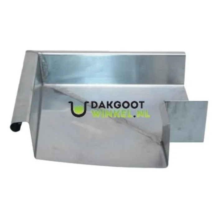 Nedzink Buitenhoek bakgoot B44. 90 graden. zink