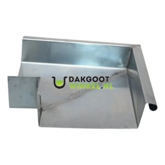Nedzink Buitenhoek bakgoot B44. 90 graden. zink