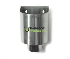 Dakgoot ook zonder solderen