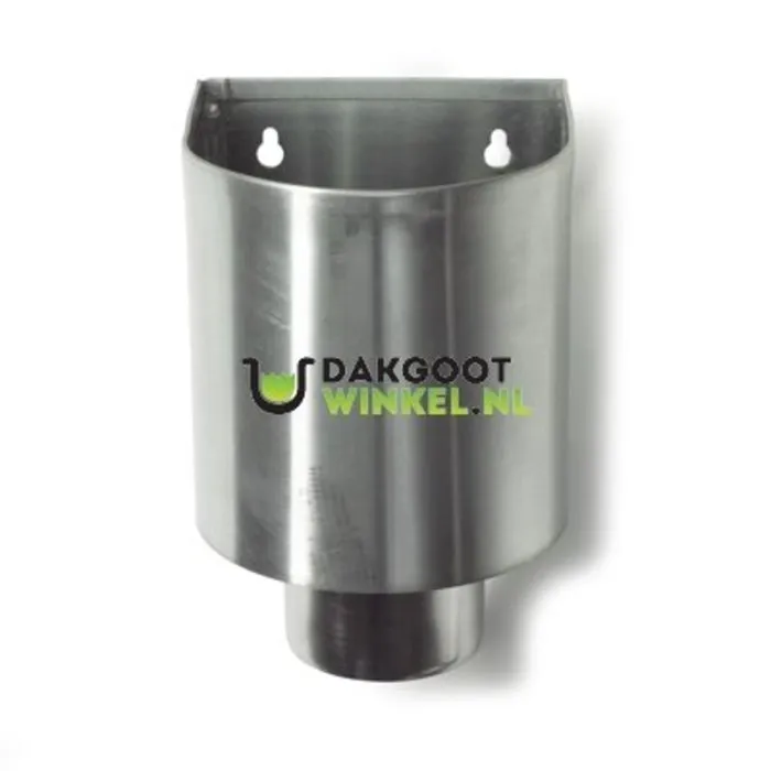 Rheinzink Zinken vergaarbak 60 mm rond Mini