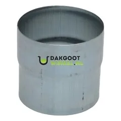Nedzink Zinken verbindingsmof 100 mm rond (NedZink)