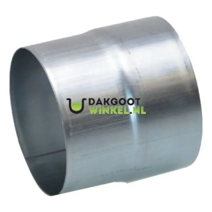 Nedzink Zinken verbindingsmof 100 mm rond (NedZink)