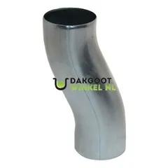 Rheinzink Zinken sprongstuk 100 mm rond, sprong 60 mm (Rheinzink)