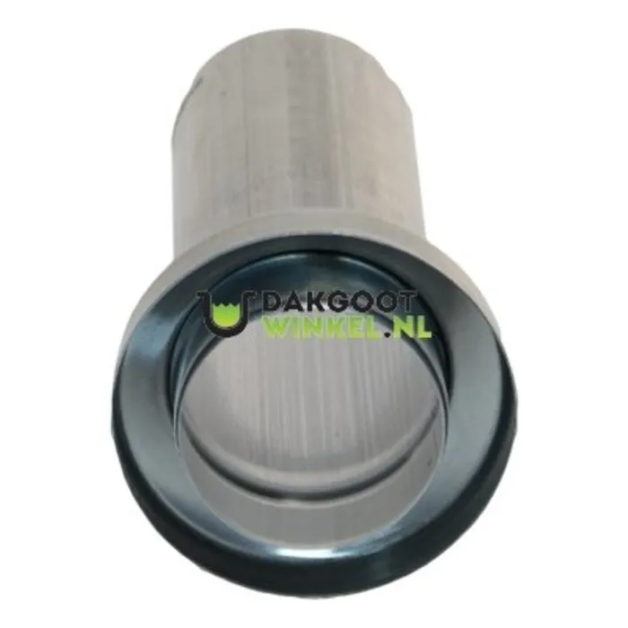 Rheinzink Montageschuifstuk zink 100 mm rond - Rheinzink