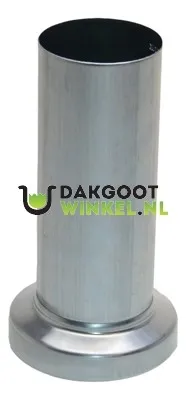 Rheinzink Zinken montageschuifstuk 100 mm rond (Rheinzink)