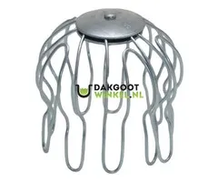 Boldraadrooster gegalv. voor 80 mm