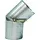 Zinken bocht 100 mm - 45 graden - verstek (NedZink)