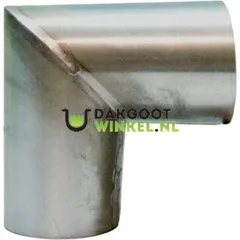 Nedzink Zinken bocht 100 mm 90 graden verstek (NedZink)