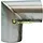 Zinken bocht 100 mm 90 graden verstek (NedZink)