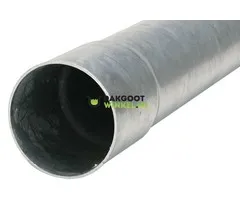 Dakgootwinkel.nl Stalen ondereind verzinkt 100 mm - 3 meter