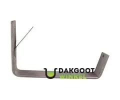 Dakgoot ook zonder solderen